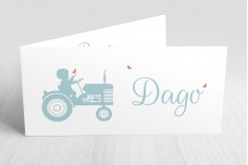 Tractor met vogeltjes Tractor met vogeltjes